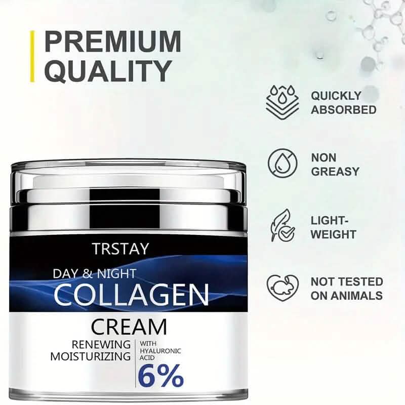 Day and Night Hydrating Collagen Cream with Hyaluronic Acid
