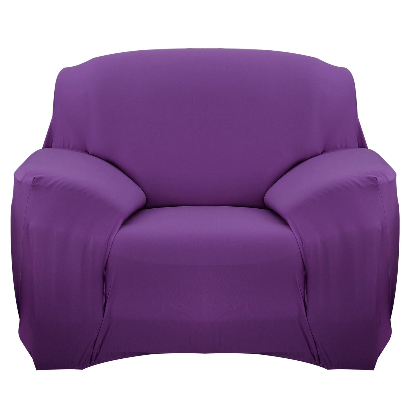 Printed Stretch Sofa Cover for 1-Seater - Slim Fit