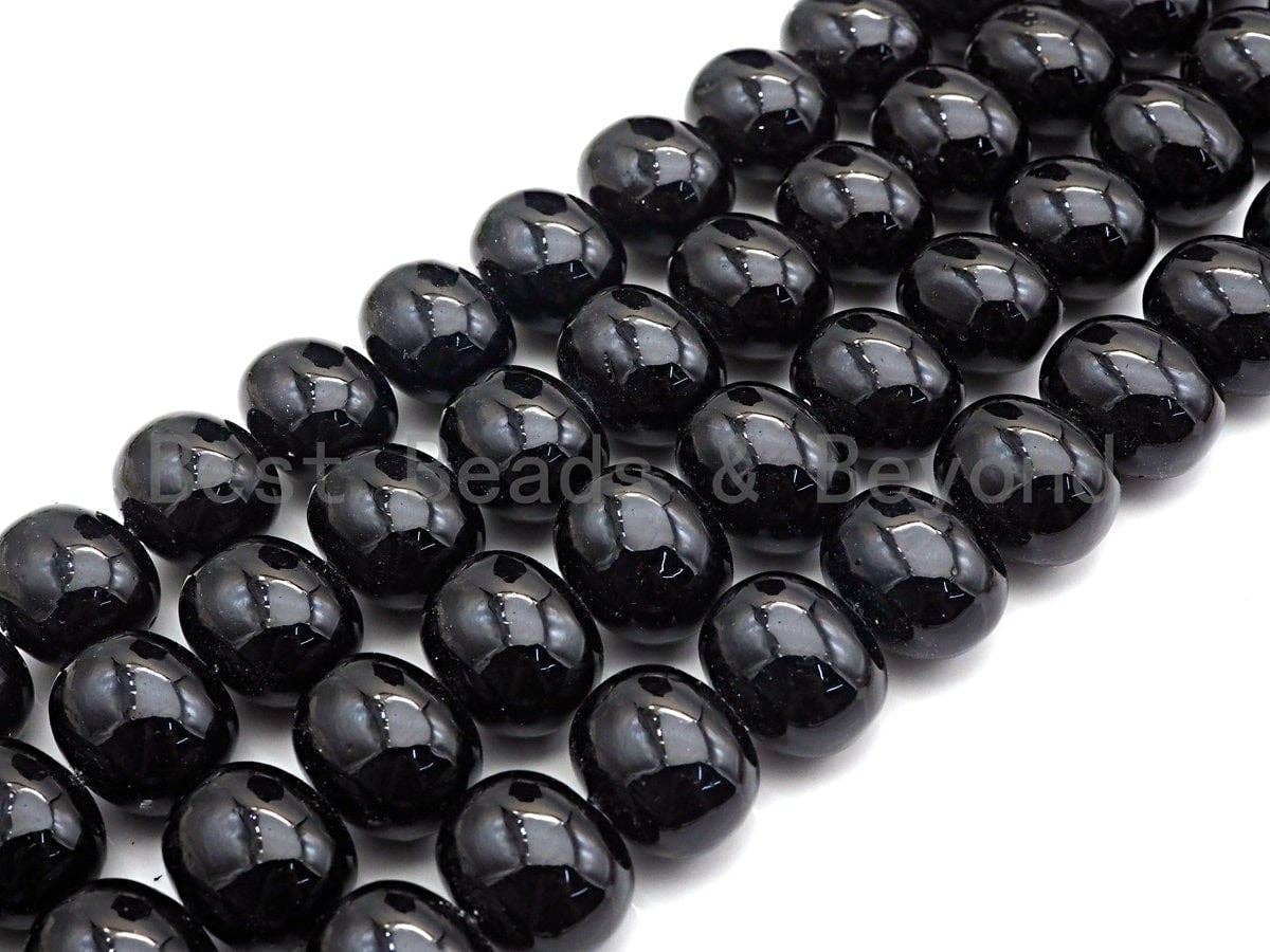 Mother of Pearl Pillow Shape beads, Orange Mother of Pearl, Black Mother of Pearl, 16x19mm, sku#T130