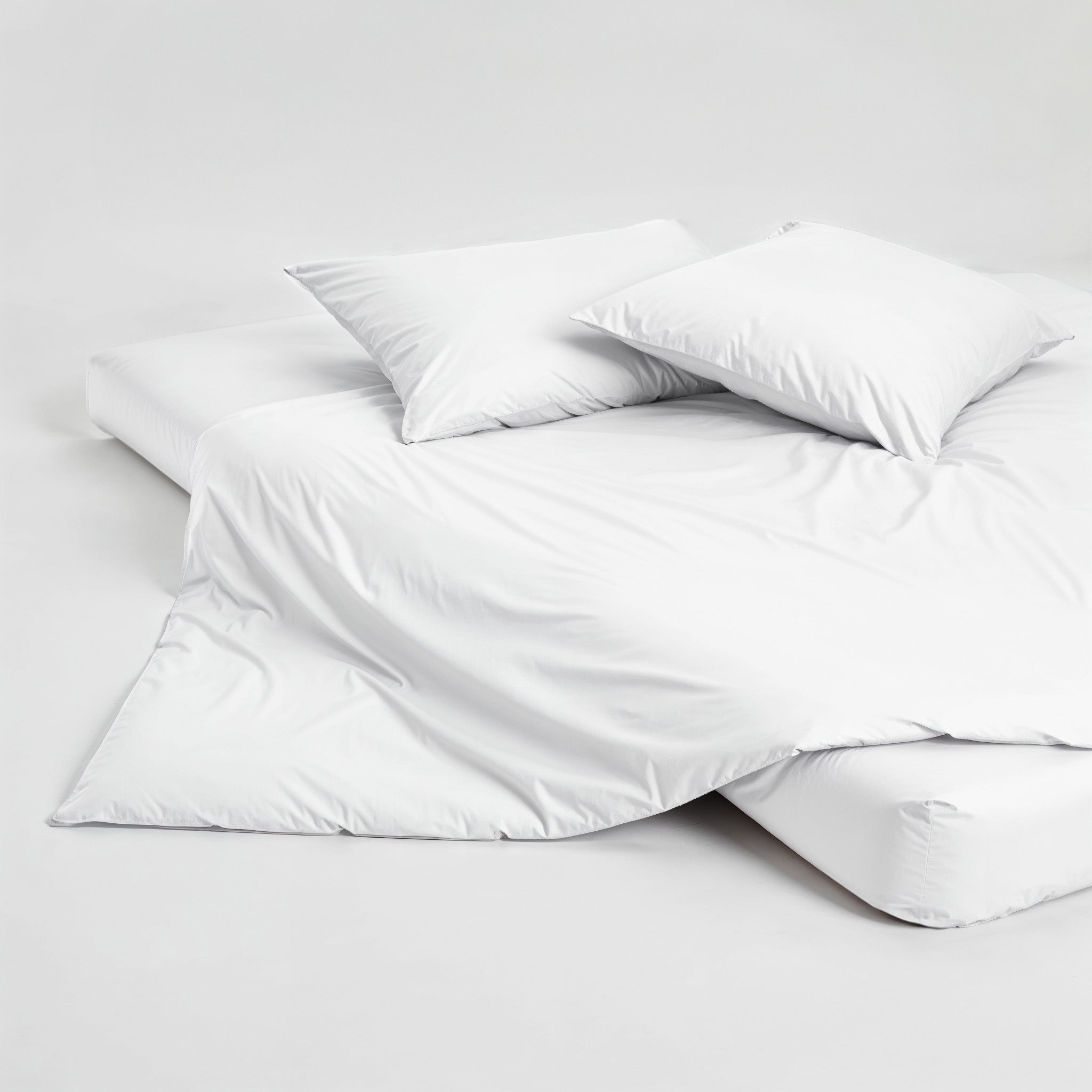 Housse de couette de luxe en satin de coton australien
