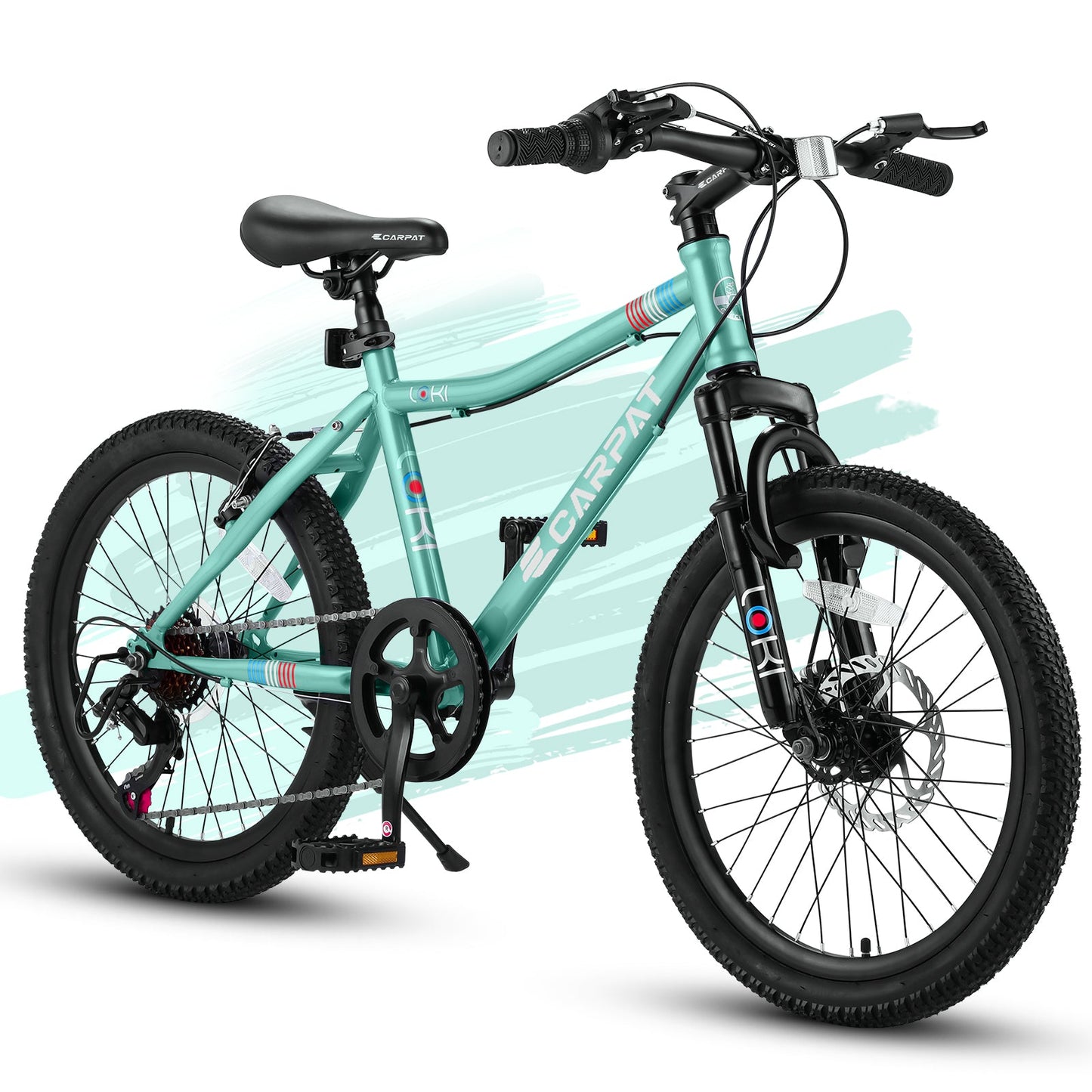 Ecarpat 20 Inch Kids' Mountain Bike, Ages 6-12