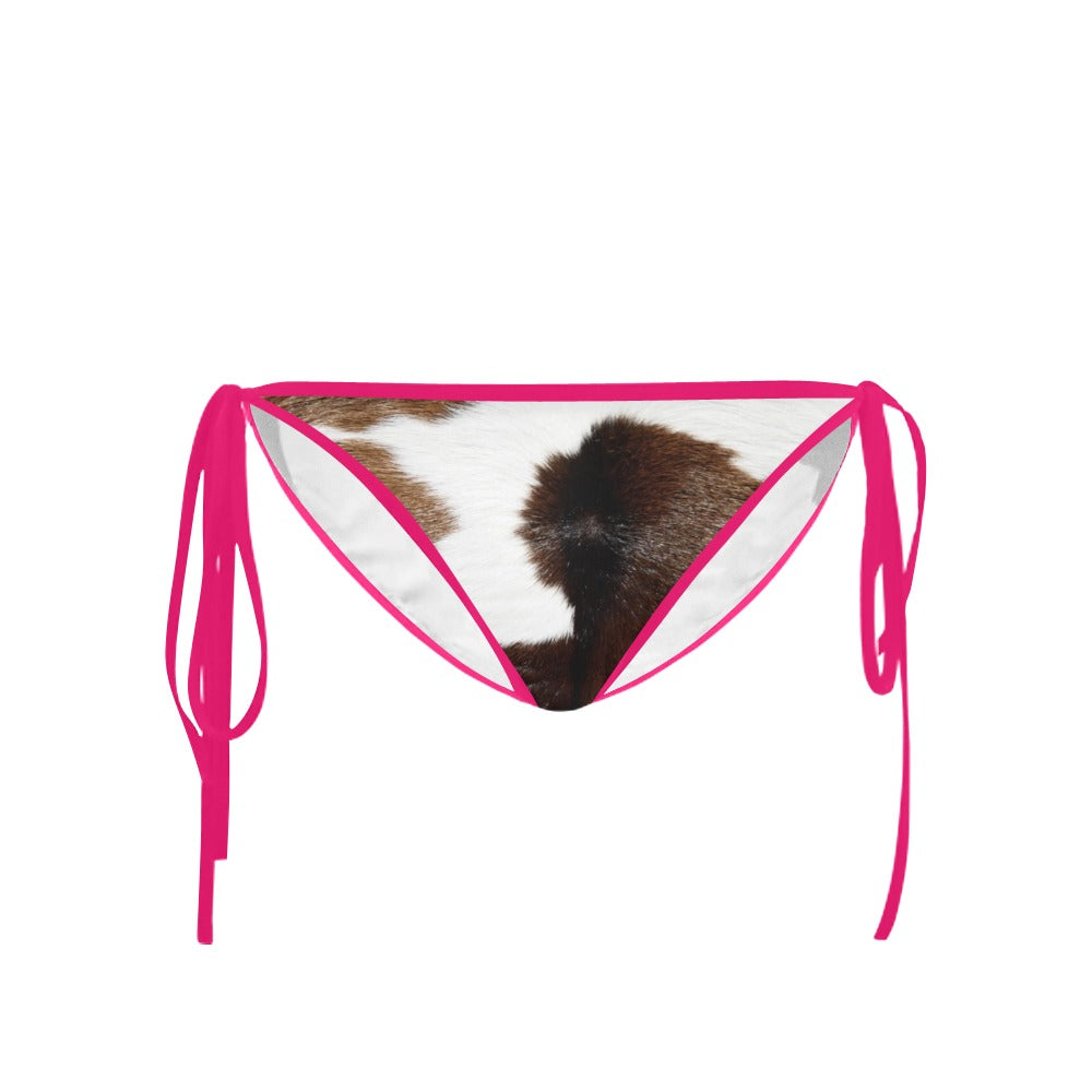 Cow Print Bikini Tops/Bottoms Sold Separately