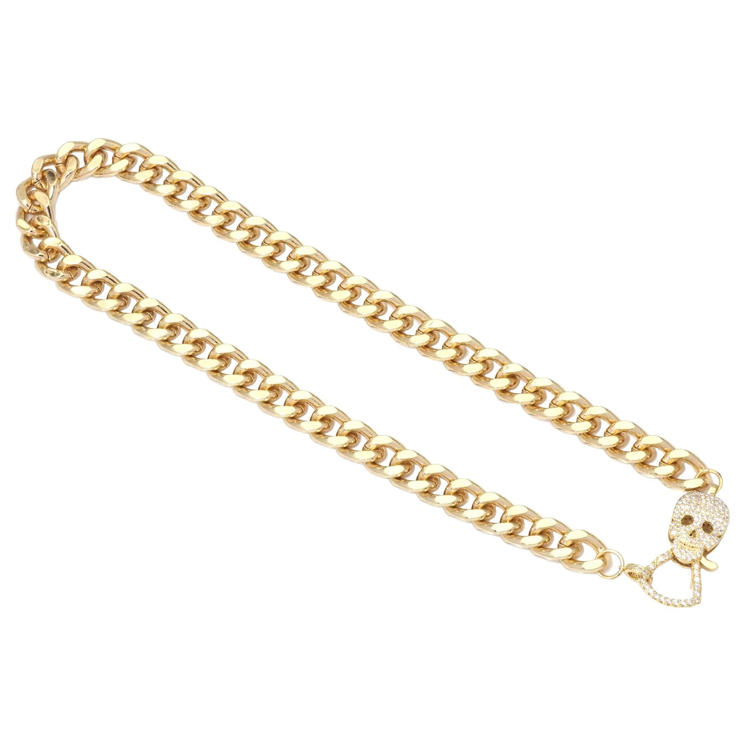 Chunky Skull Necklace, sku#EF324