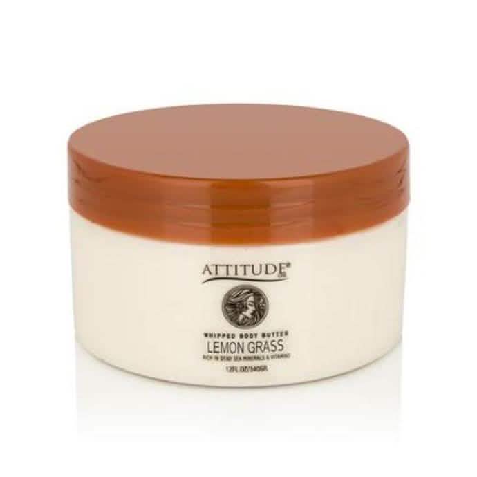 Beurre Corporel Fouetté aux Minéraux de la Mer Morte et à la Citronnelle 12 oz