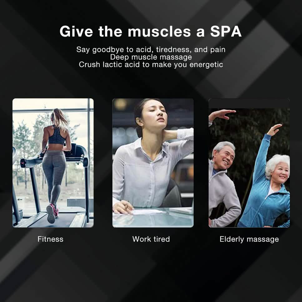 Deep Tissue Massage Gun with Interchangeable Heads