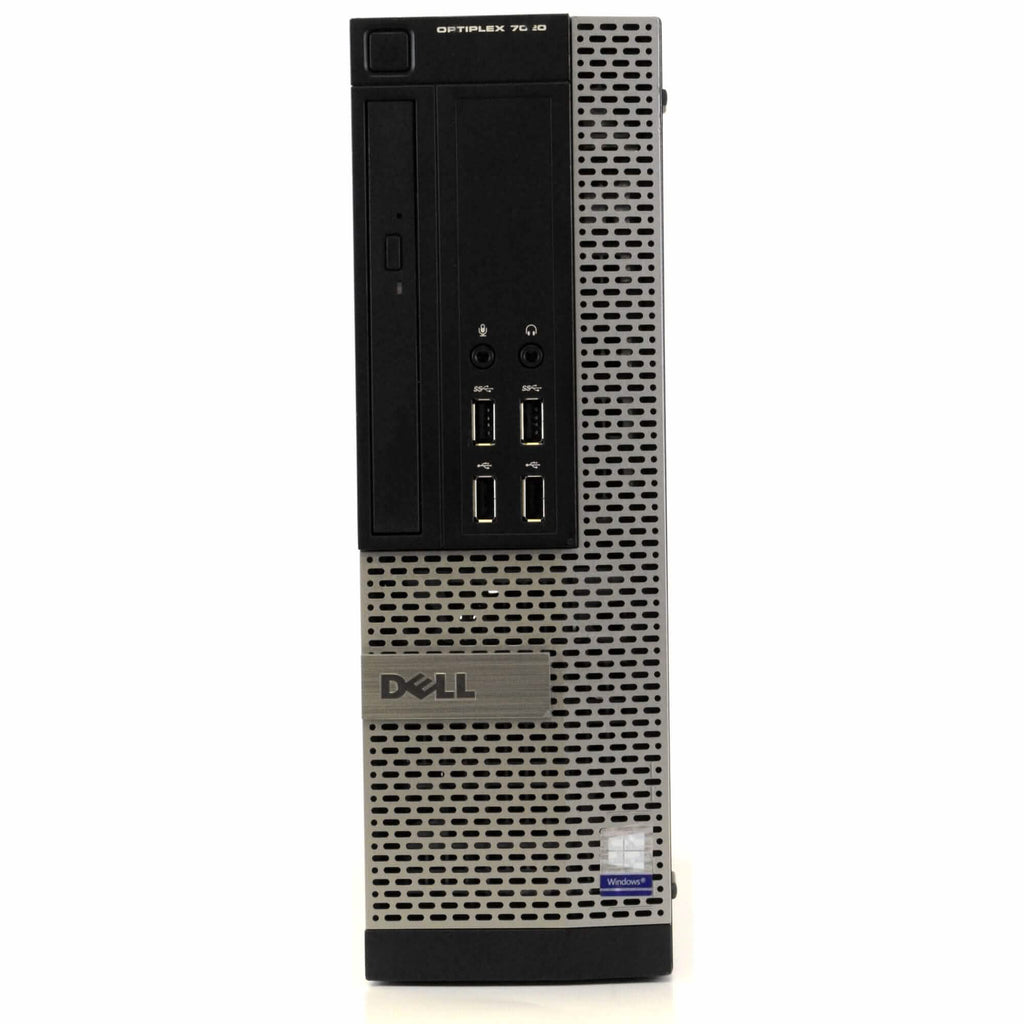 Dell 7020 Intel Core i7 8GB RAM 240GB SSD Windows 10 Pro WiFi Desktop PC (Refurbished)