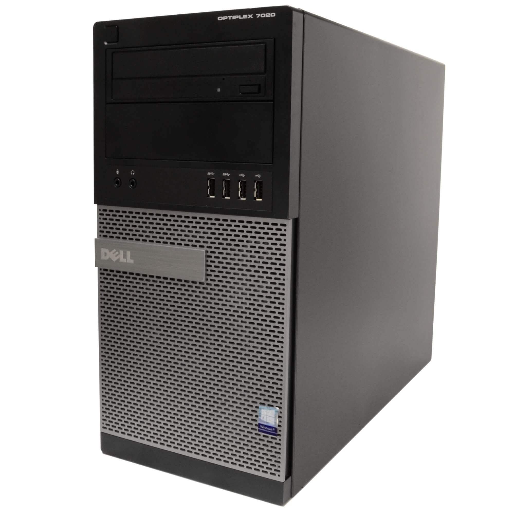 Dell Optiplex 7020 Tour PC, Intel i5 Quad Core 3,20 GHz Gen 4 (Reconditionné)