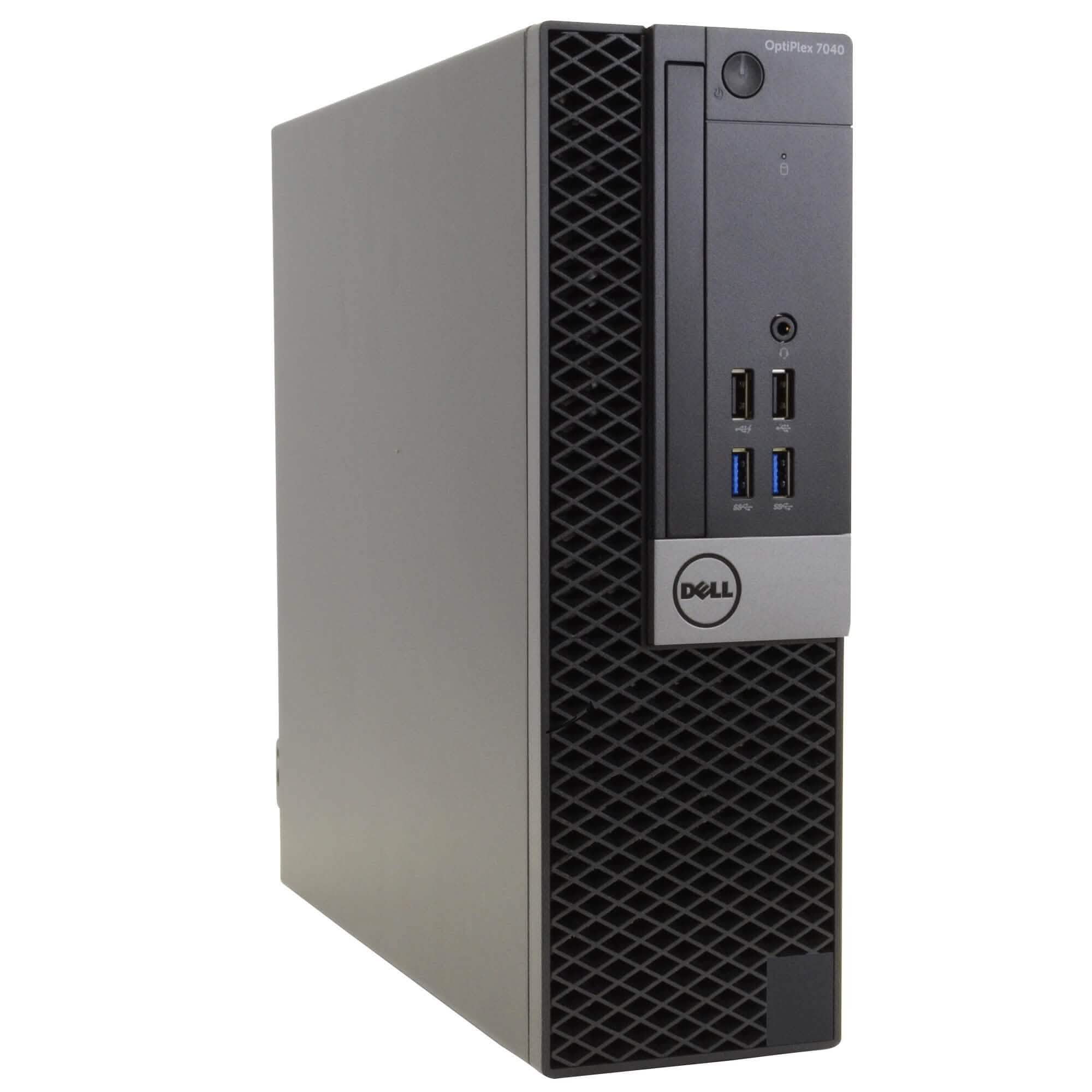 Ordinateur de bureau Dell OptiPlex 7040 avec écran large 22" (reconditionné)