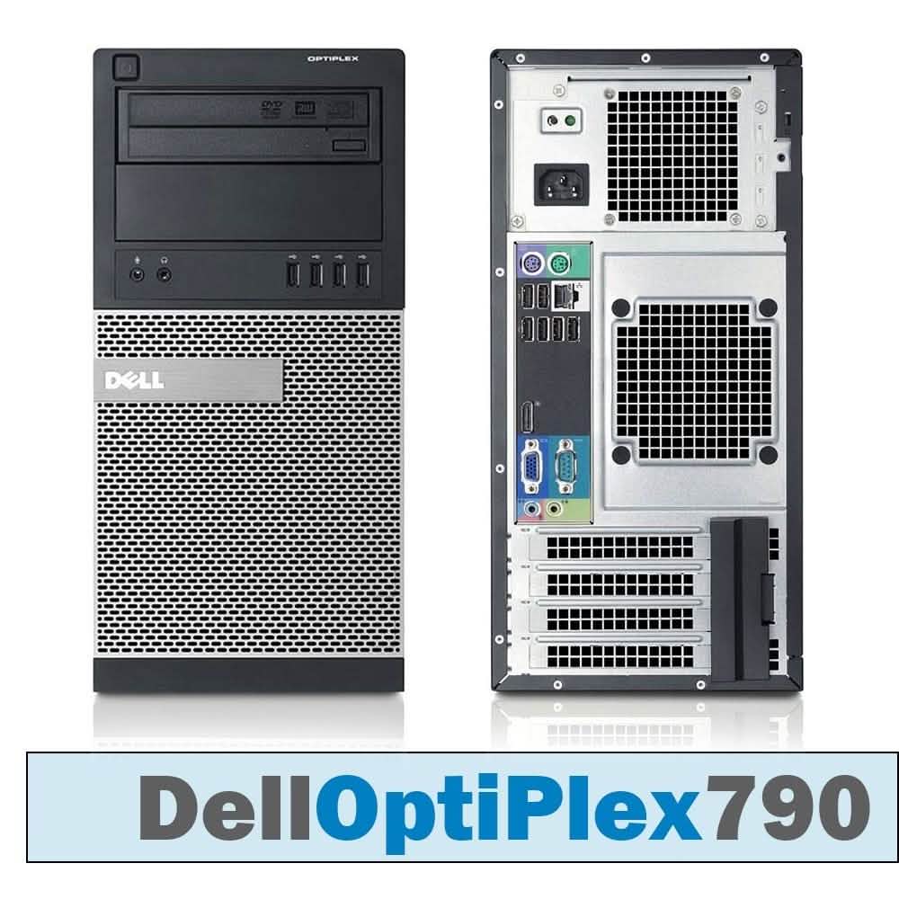 Dell OptiPlex 790 MT/Core i5-2400 クアッド @ 3.1 GHz（リファービッシュ品）