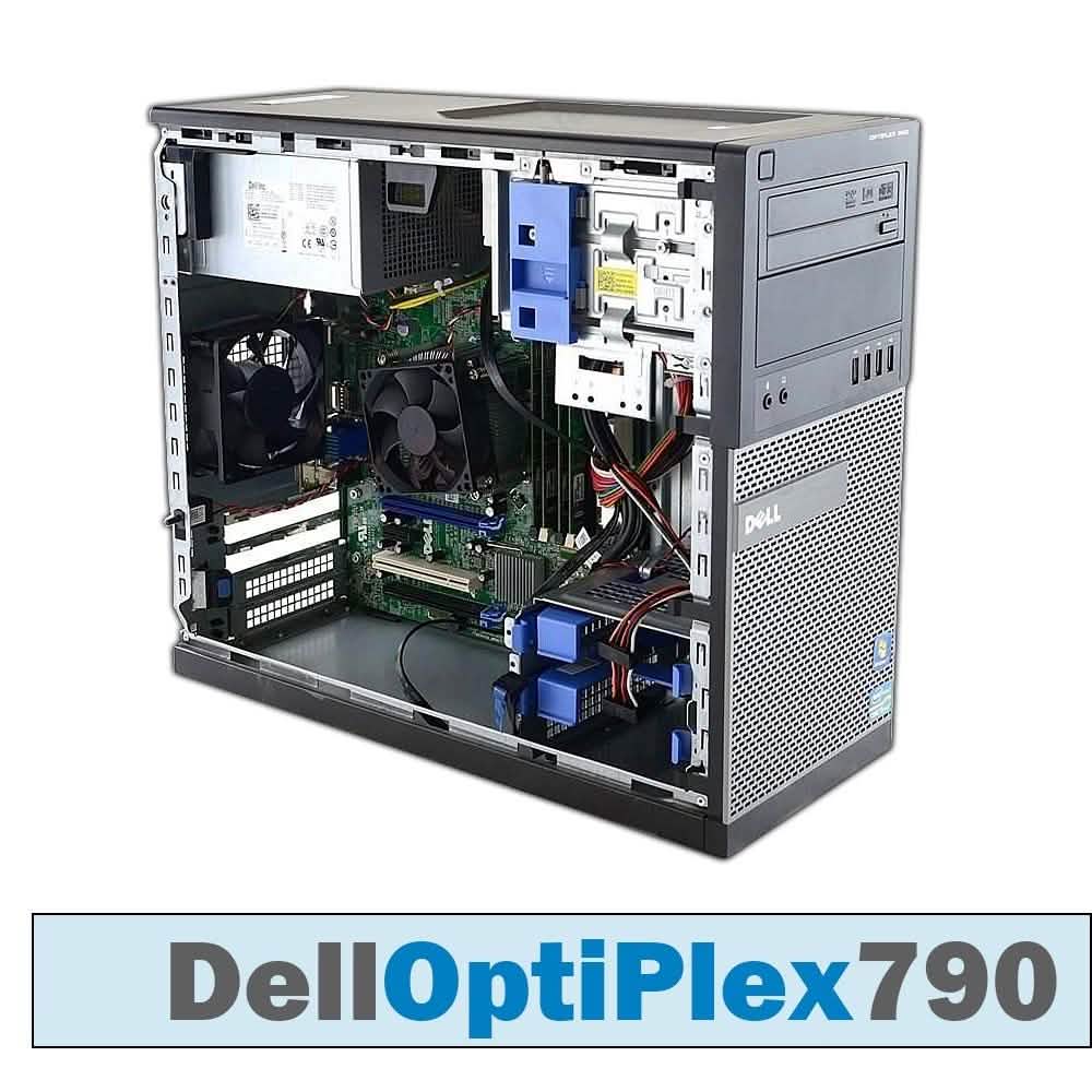 Dell OptiPlex 790 MT/Core i5-2400 クアッド @ 3.1 GHz（リファービッシュ品）