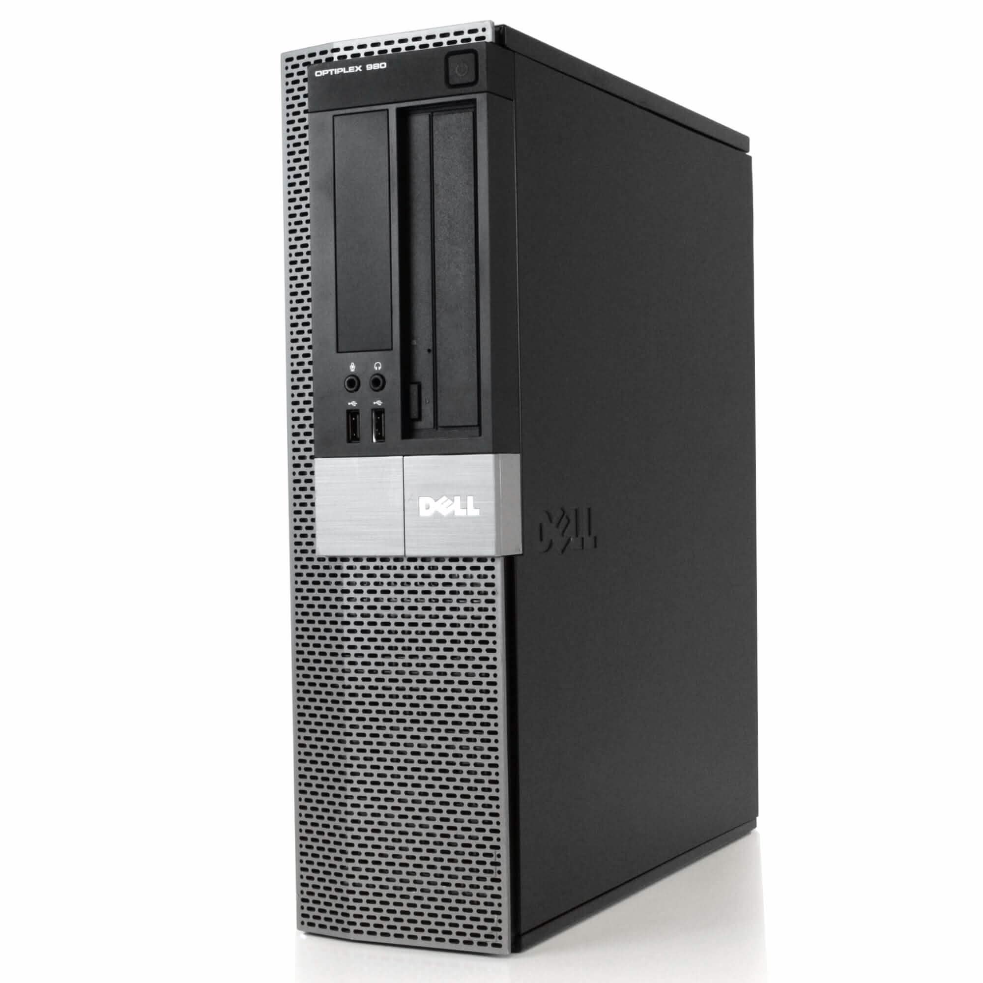 Dell OptiPlex 980 デスクトップコンピューター + 19インチフラットスクリーンモニター（リファービッシュ品）