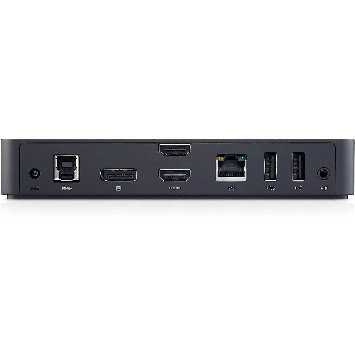 Station d'accueil triple écran Dell USB 3.0 Ultra HD/4K (D3100) (reconditionnée)