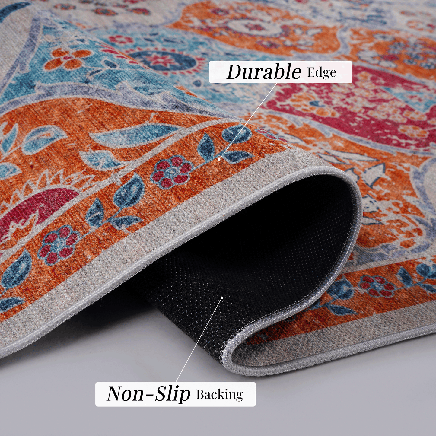 2x3 Machine Washable Area Rug