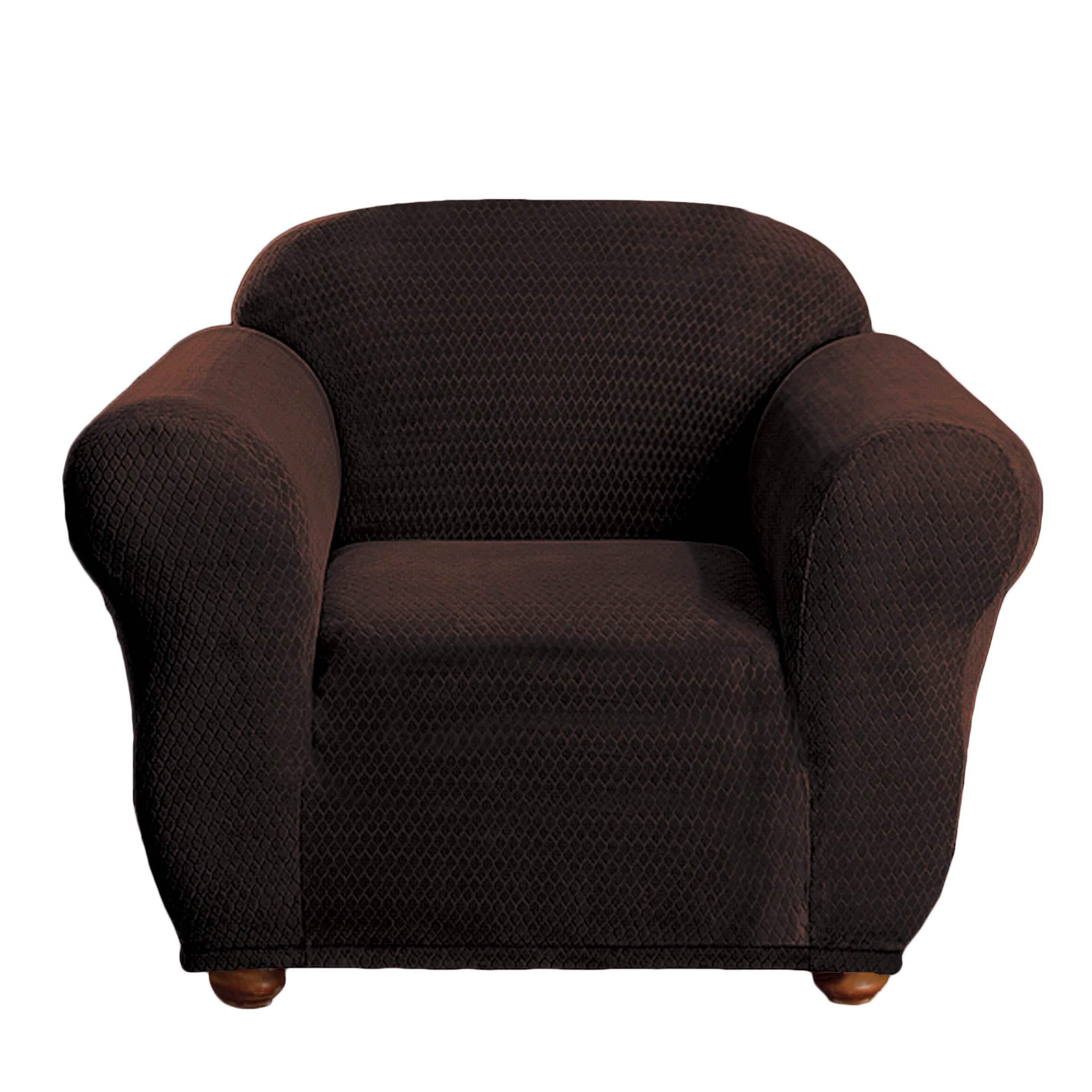 Diamond Pattern Velvet Waterproof Reversible Furniture Cover