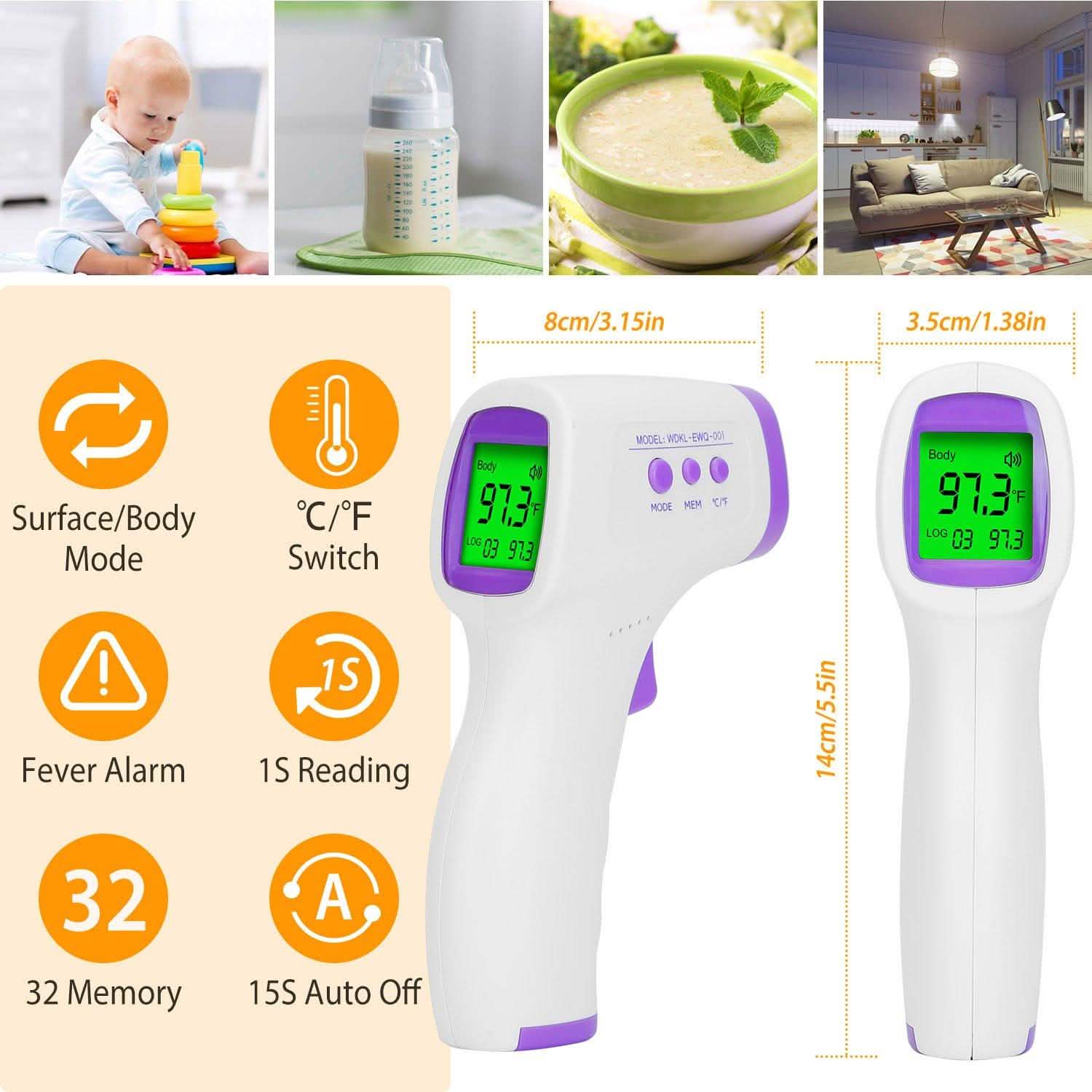 Digital Non-contact Infrared Thermometer