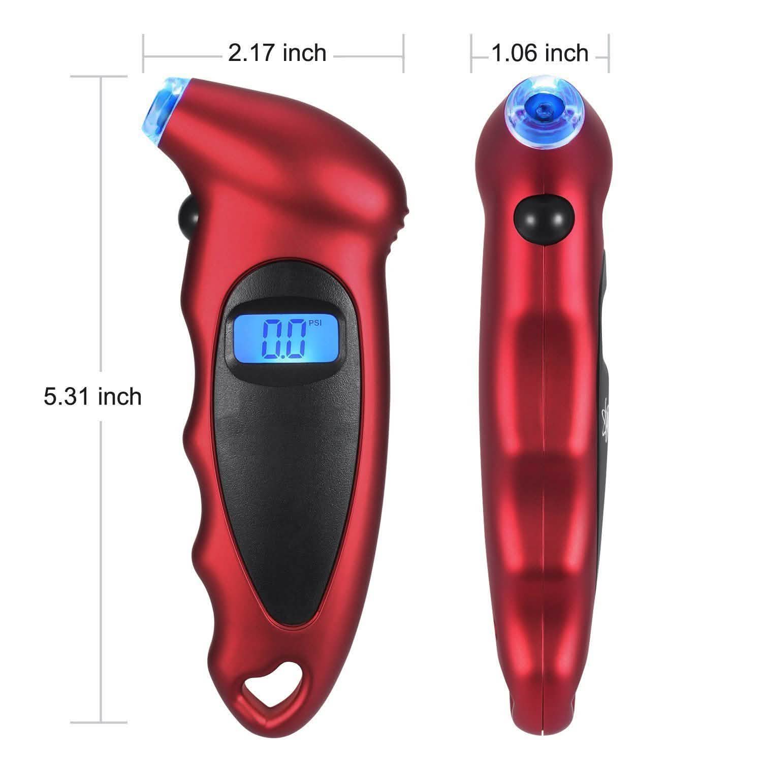 Manomètre Numérique de Pression des Pneus 150 PSI 4 Réglages