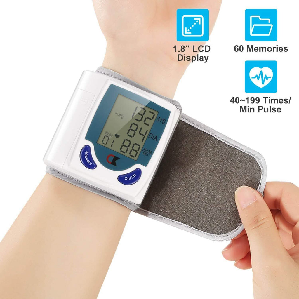 Digital Wrist Blood Pressure Monitor