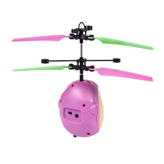 Hélicoptère télécommandé Disney Toy Story Emoji OVNI volant infrarouge à détection de mouvement
