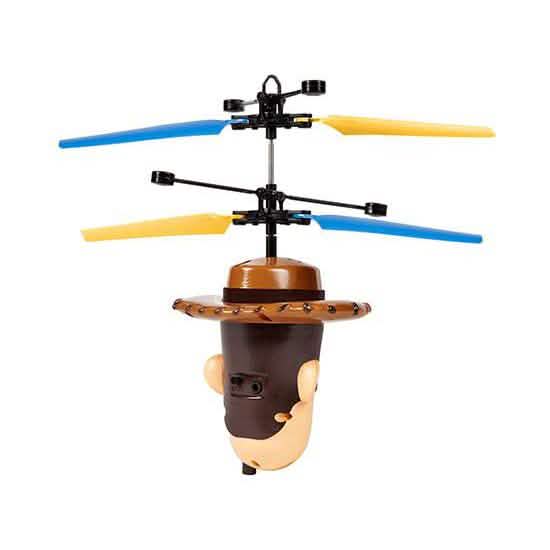 Hélicoptère télécommandé Disney Toy Story Emoji OVNI volant infrarouge à détection de mouvement