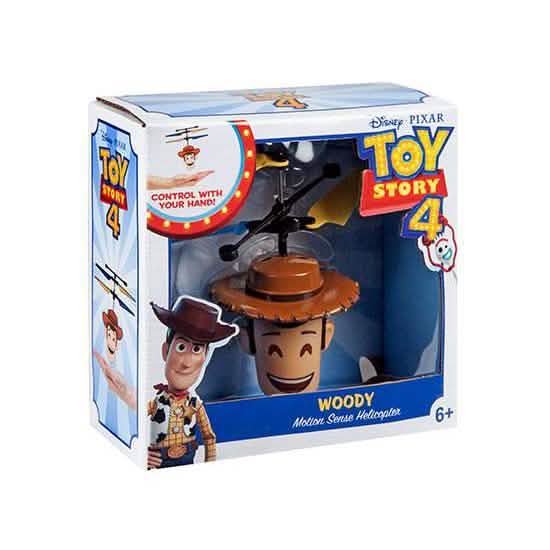 Hélicoptère télécommandé Disney Toy Story Emoji OVNI volant infrarouge à détection de mouvement