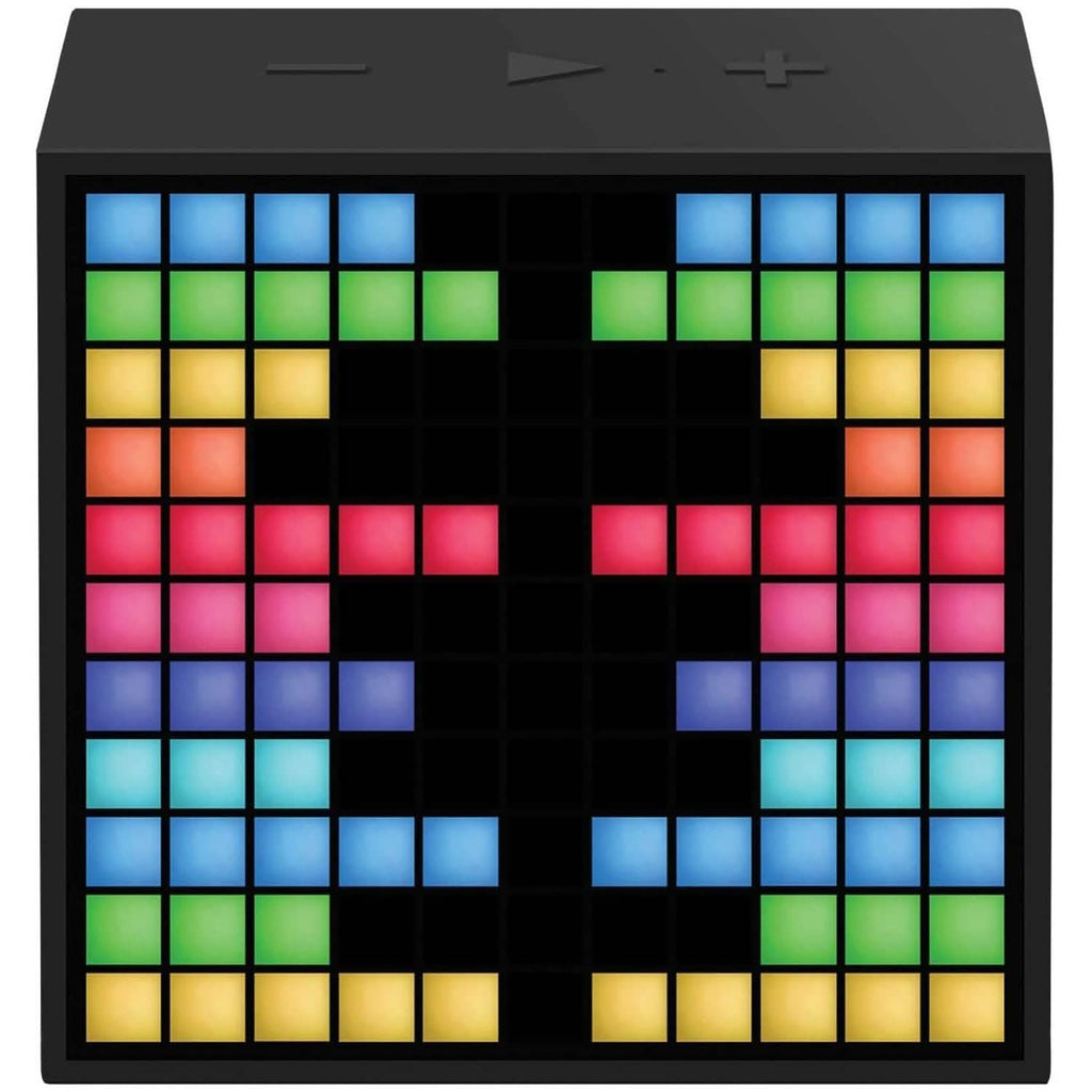 Divoom Timebox Mini Intelligent LED Light Bluetooth Speaker & Alarm w/App-Controlled