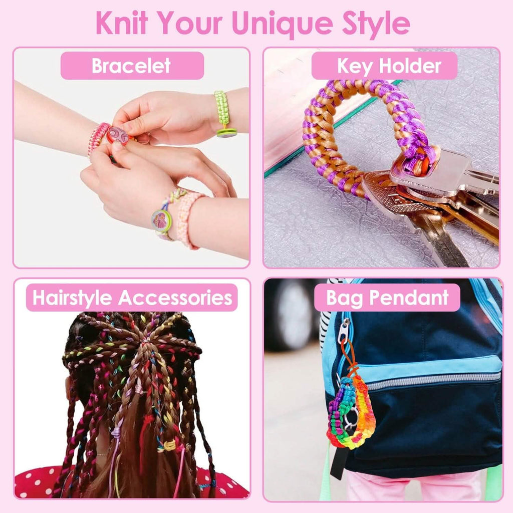 Kit de fabrication de bracelets DIY pour enfants