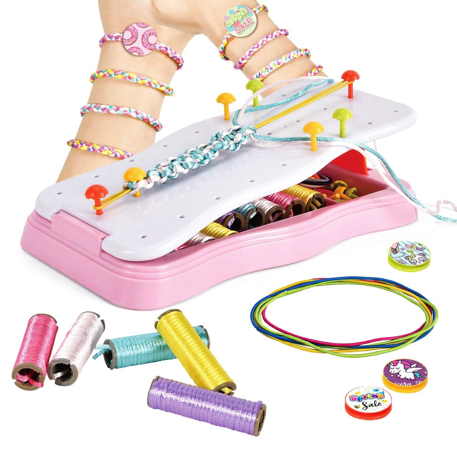 Kit de fabrication de bracelets DIY pour enfants
