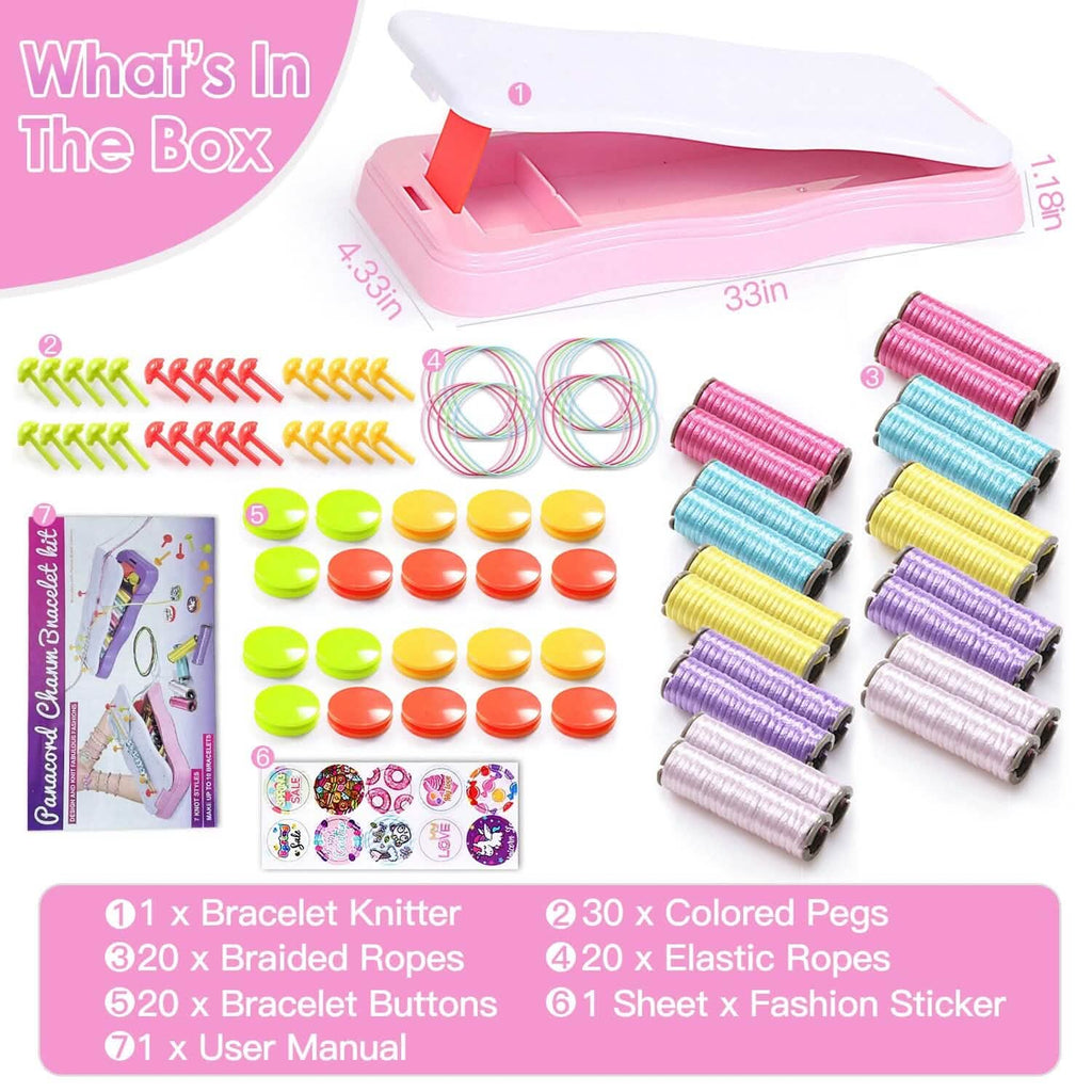 Kit de fabrication de bracelets DIY pour enfants