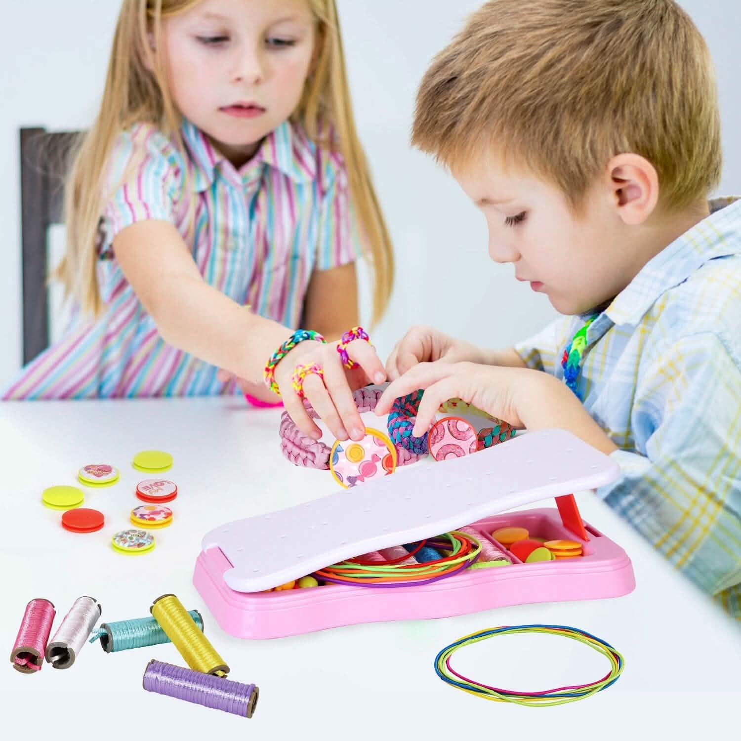 Kit de fabrication de bracelets DIY pour enfants