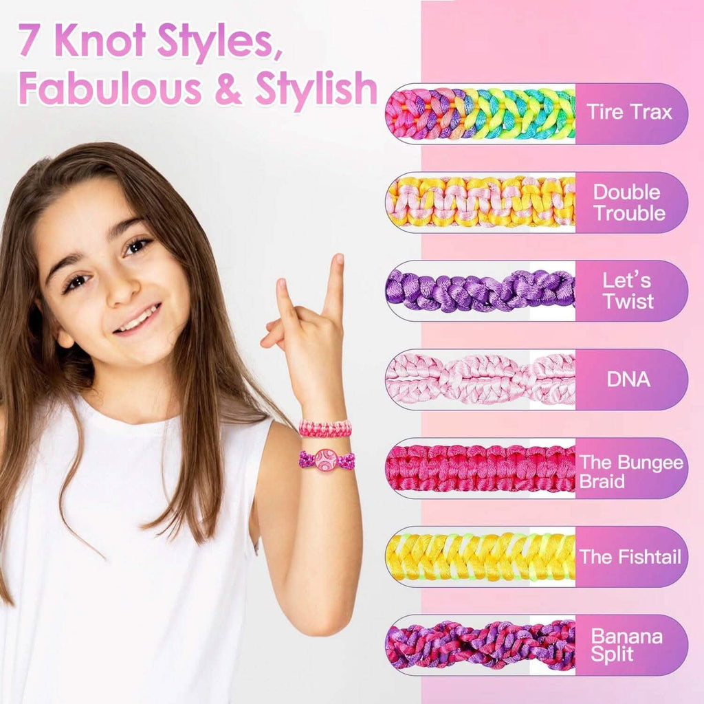 Kit de fabrication de bracelets DIY pour enfants