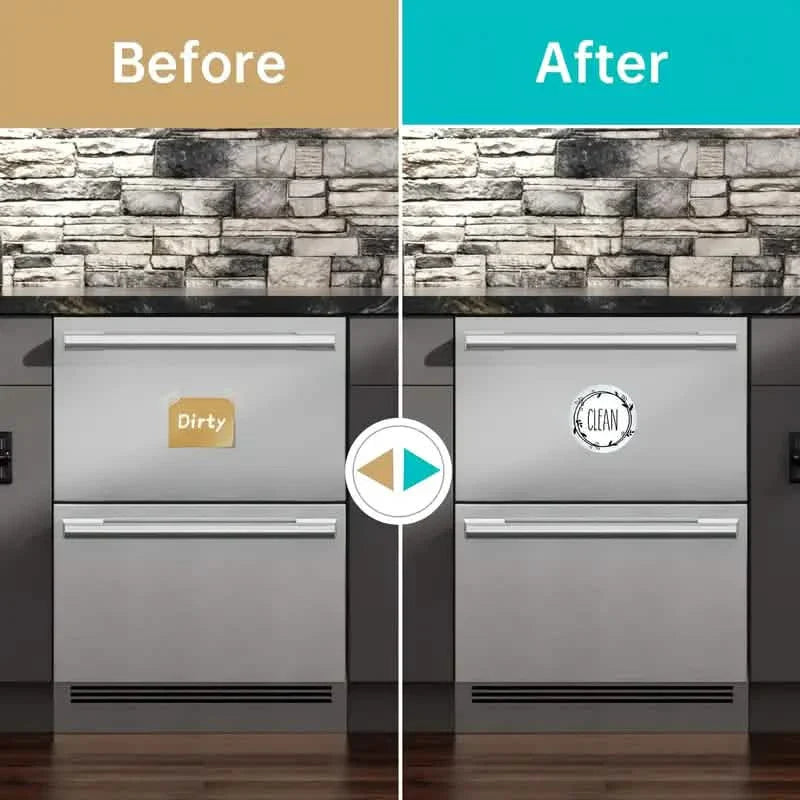 DIY Magnetic Refrigerator Sticker