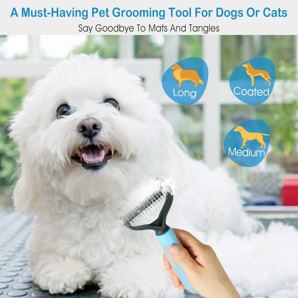 犬猫用両面グルーミングレーキ