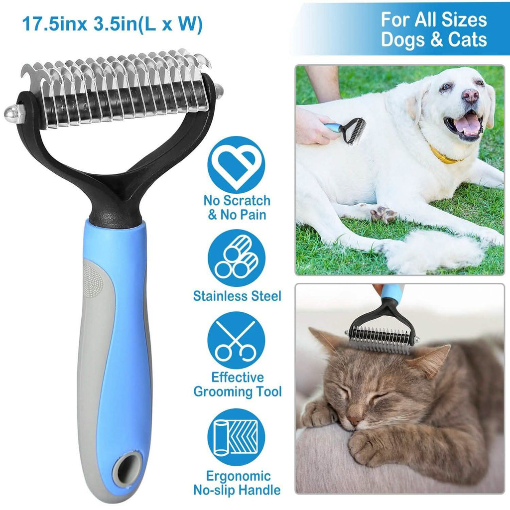 犬猫用両面グルーミングレーキ