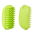 Brosse de bain pour chien antidérapante, peigne de massage en silicone pour le toilettage et la douche des animaux