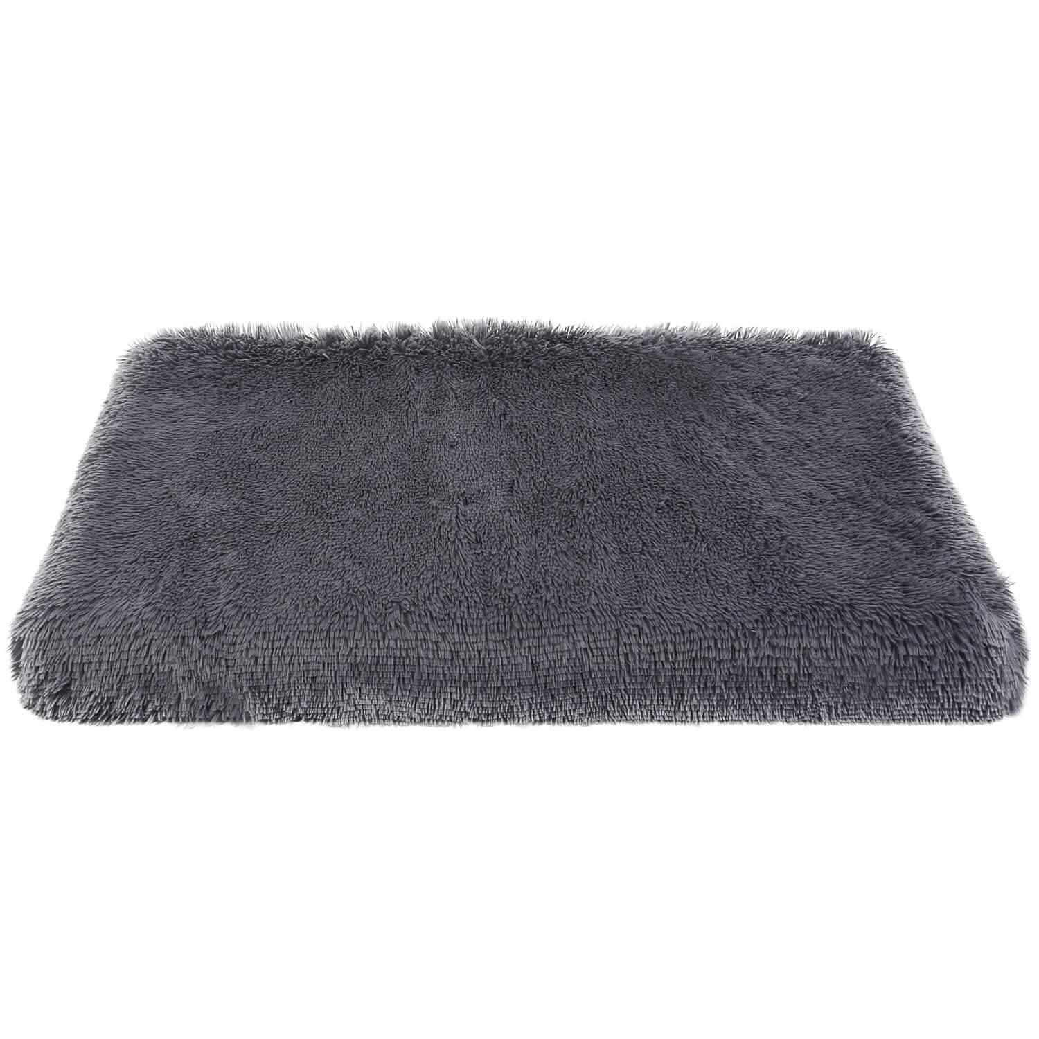 Dog Bed Soft Plush Cushion Cozy Warm Pet Crate Mat Dog Carpet