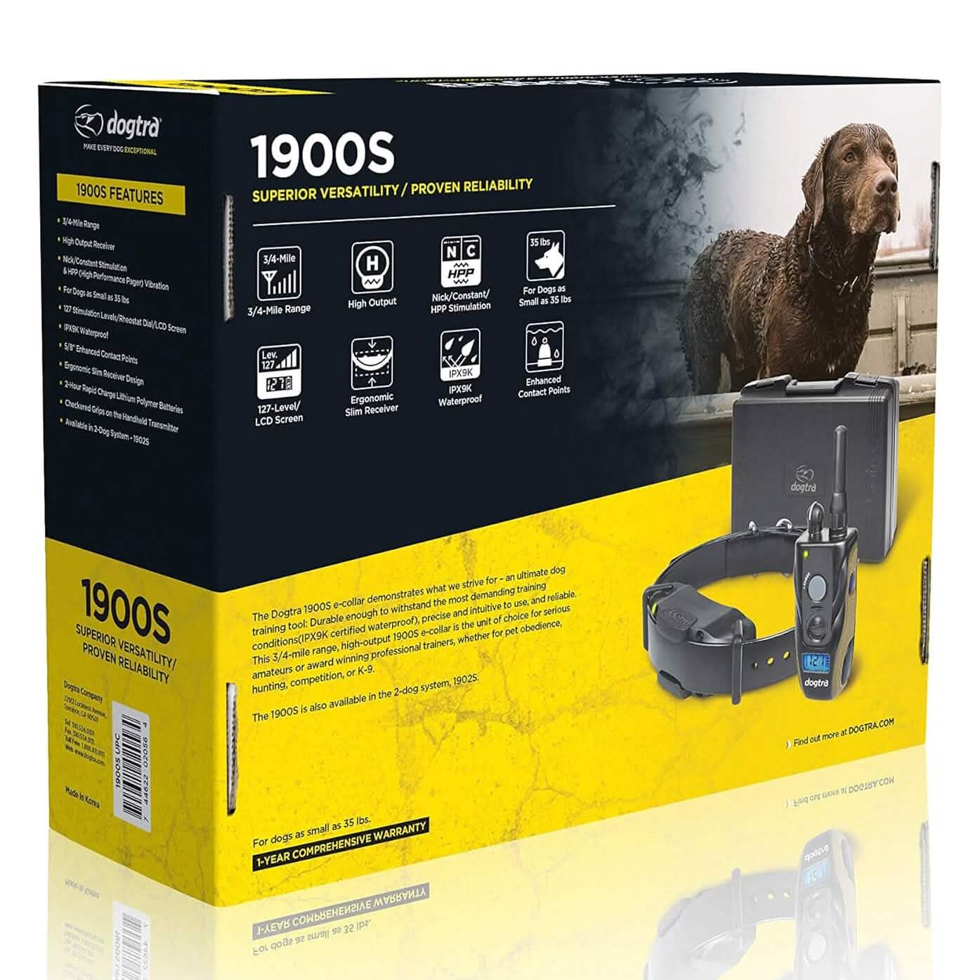 Dogtra 1900S Remote Training E-Collar (Refurbished)