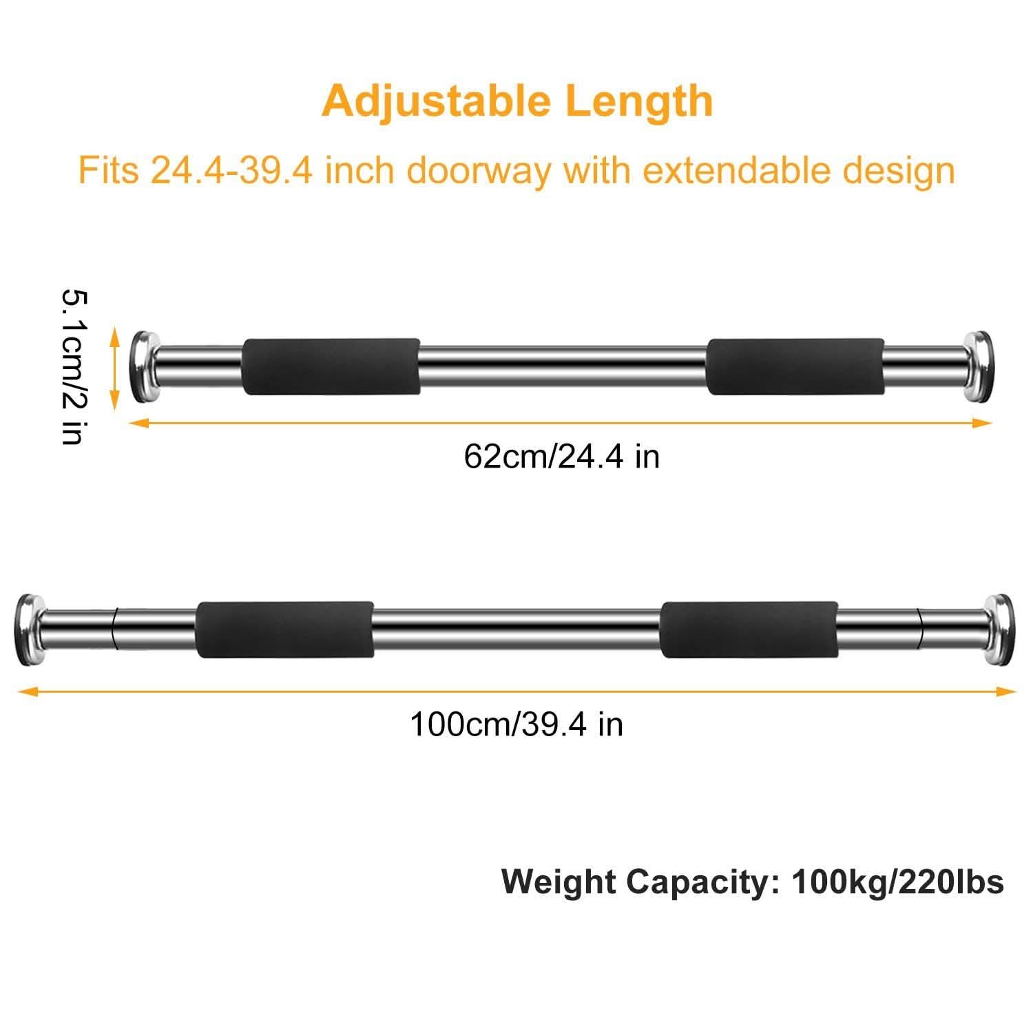 Doorway Pull Up Bar Exercise Gym