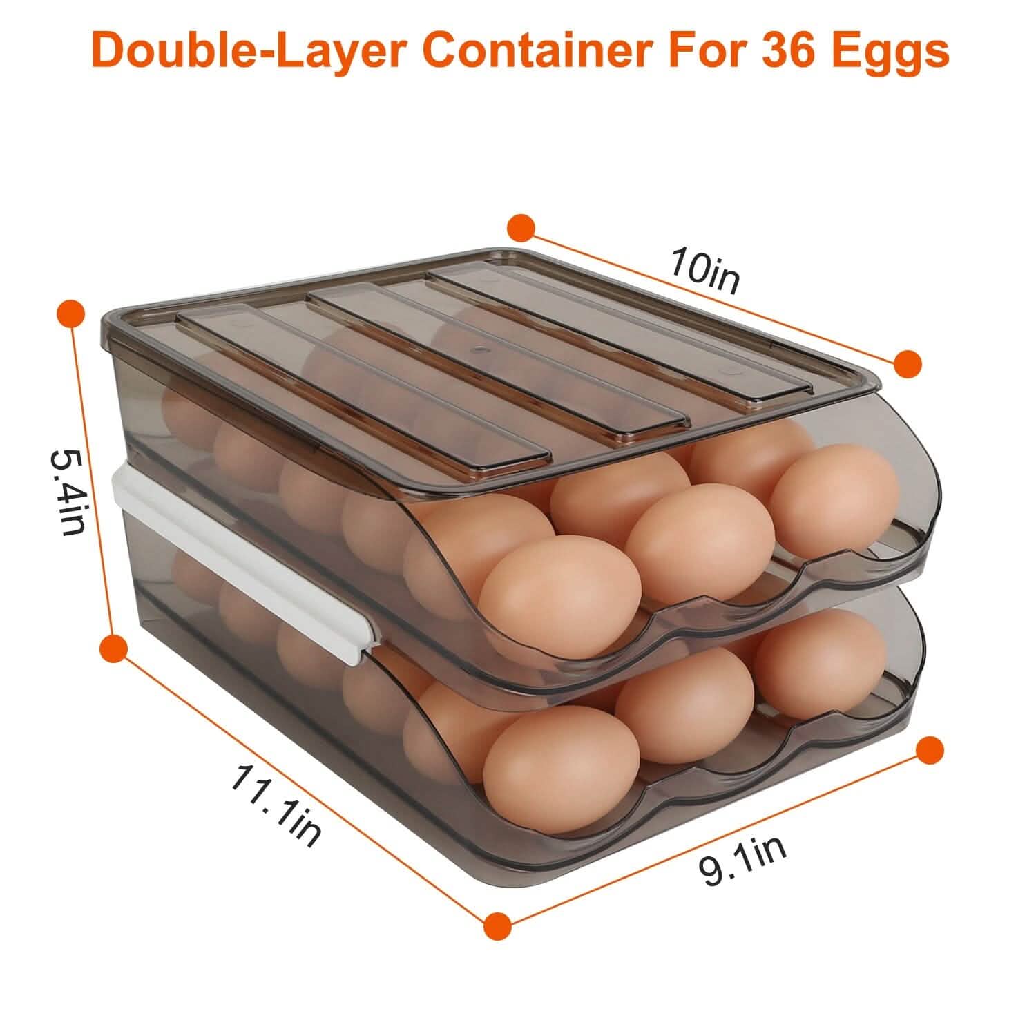 Double Layer Egg Storage for Refrigerator