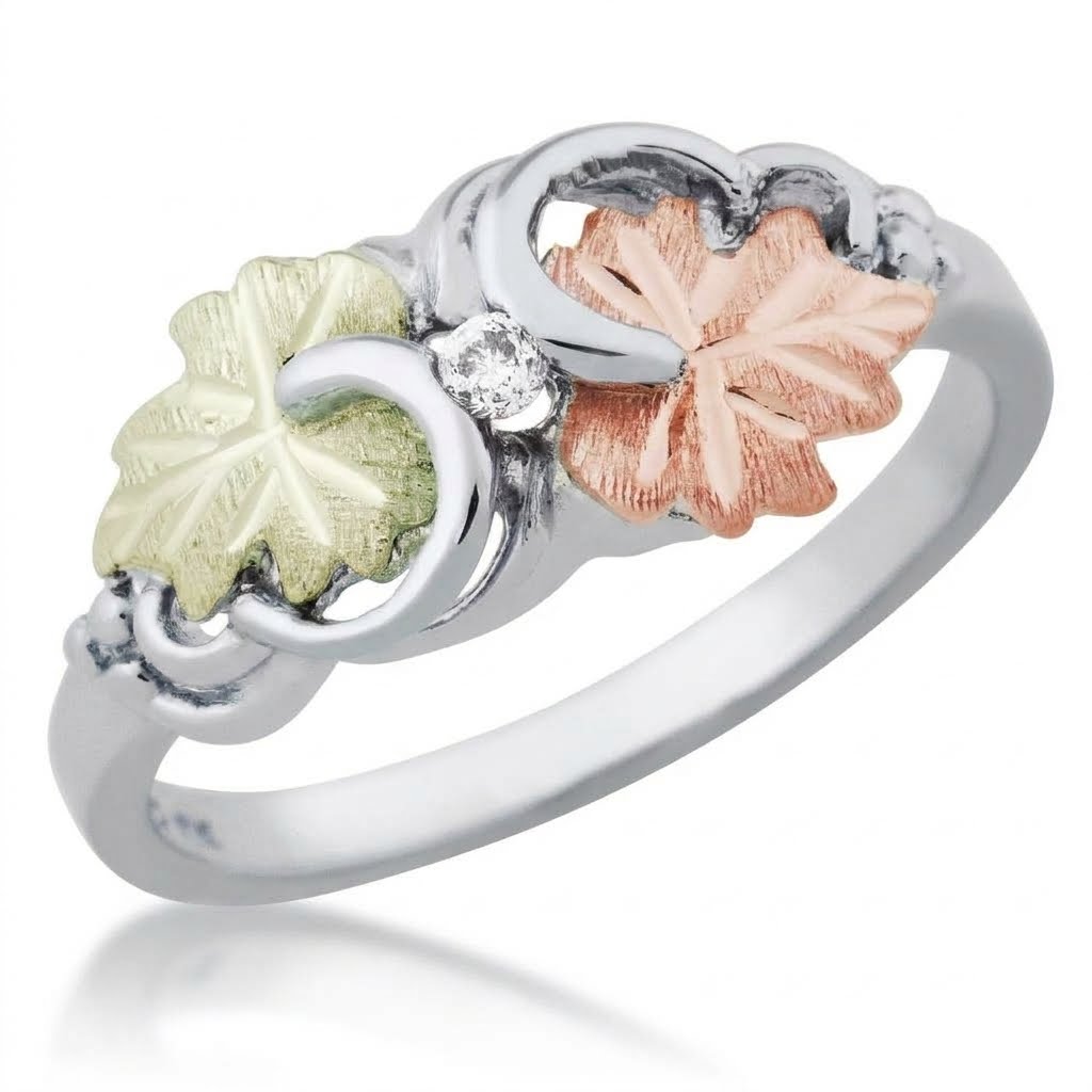 Vibrant Diamond - Black Hills Gold Ladies Ring