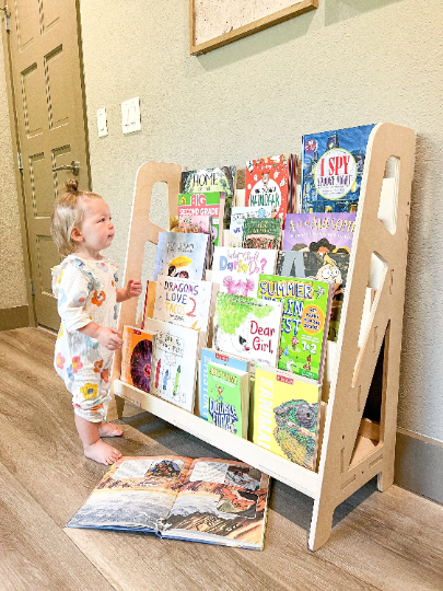 SIERRA + SIENNA- Toy Shelf + Bookshelf