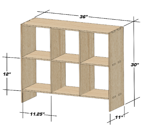 ETHAN- Montessori Toy Storage