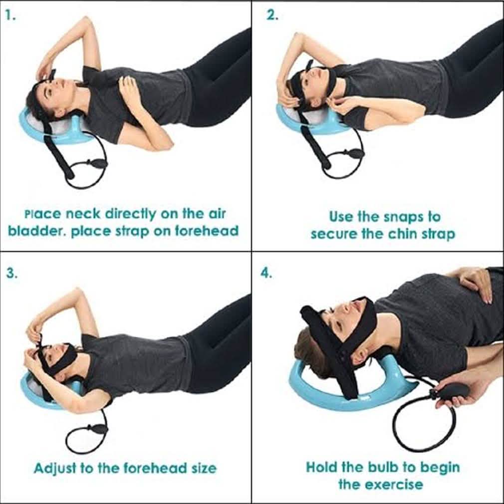 Pompe à hydratation de la colonne cervicale, exerciseur de cou pour la posture du Dr Franklyn