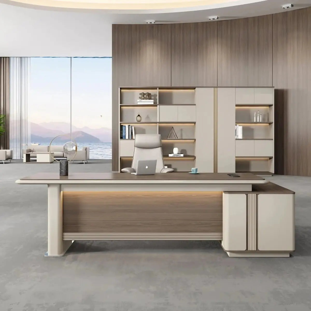 Rigby · Modern L-Shaped Executive Desk