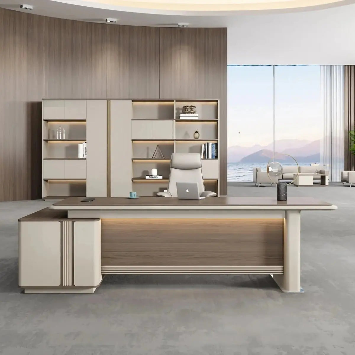 Rigby · Modern L-Shaped Executive Desk