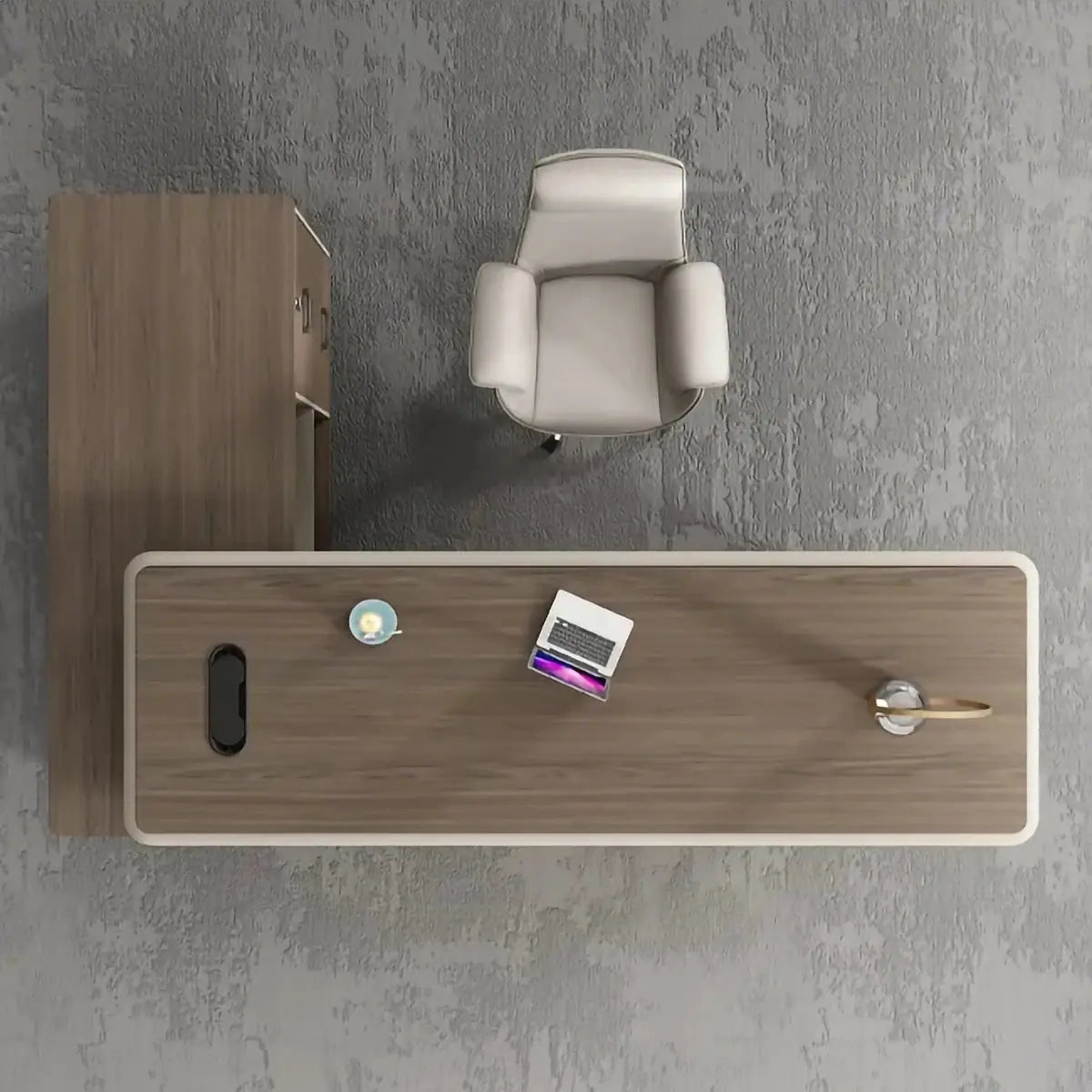 Rigby · Modern L-Shaped Executive Desk
