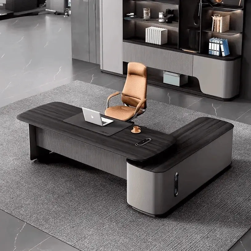 Verum · Modern L-Shaped Executive Desk