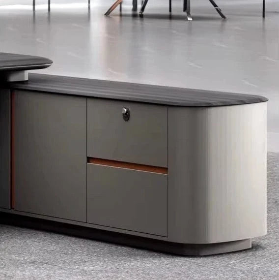 Verum · Modern L-Shaped Executive Desk
