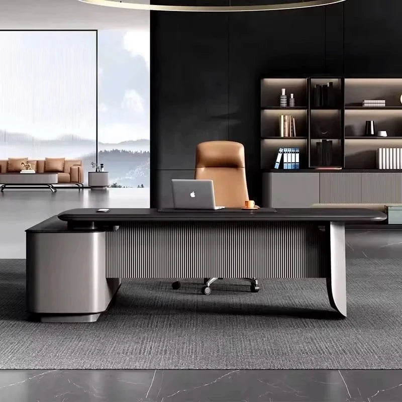 Verum · Modern L-Shaped Executive Desk