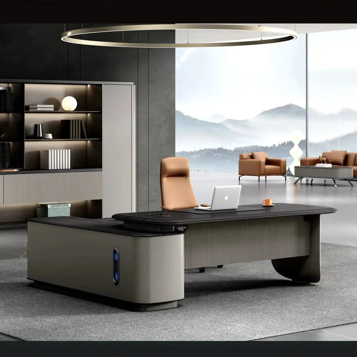 Verum · Modern L-Shaped Executive Desk