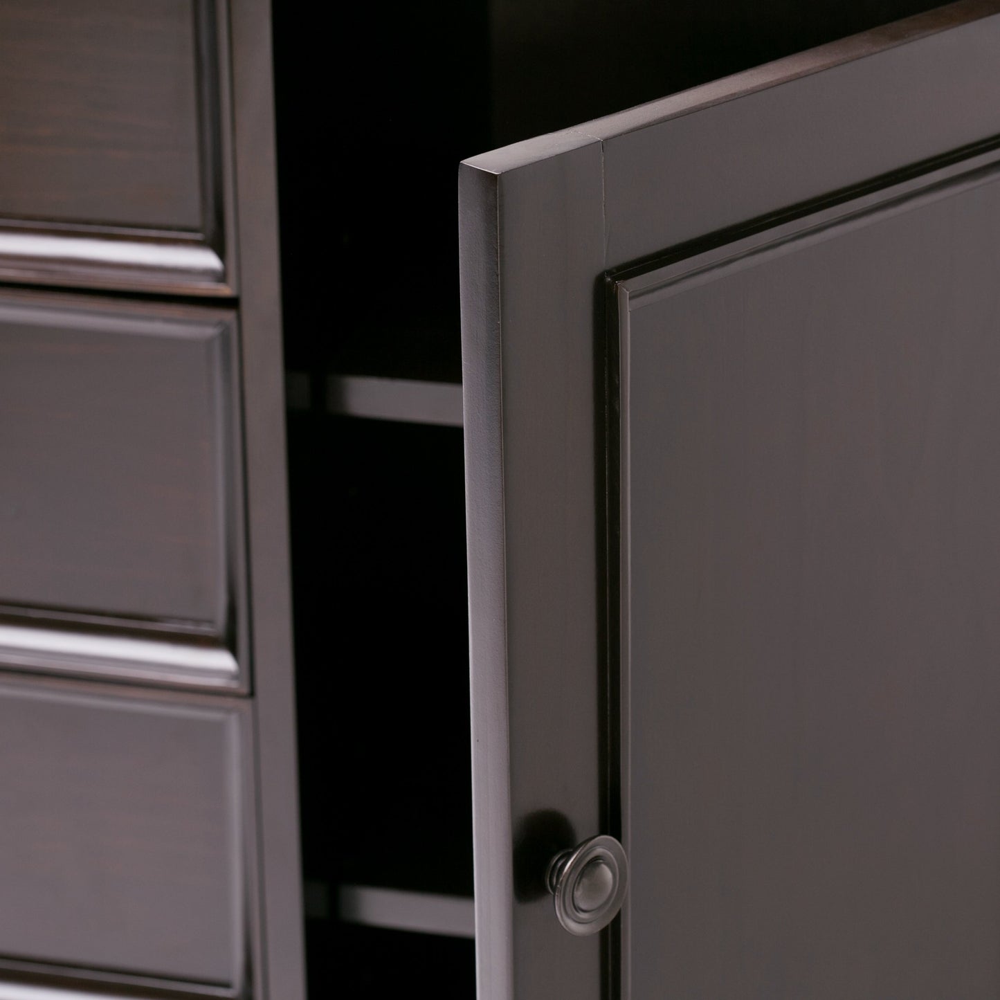 Amherst Medium Storage Cabinet - Hickory